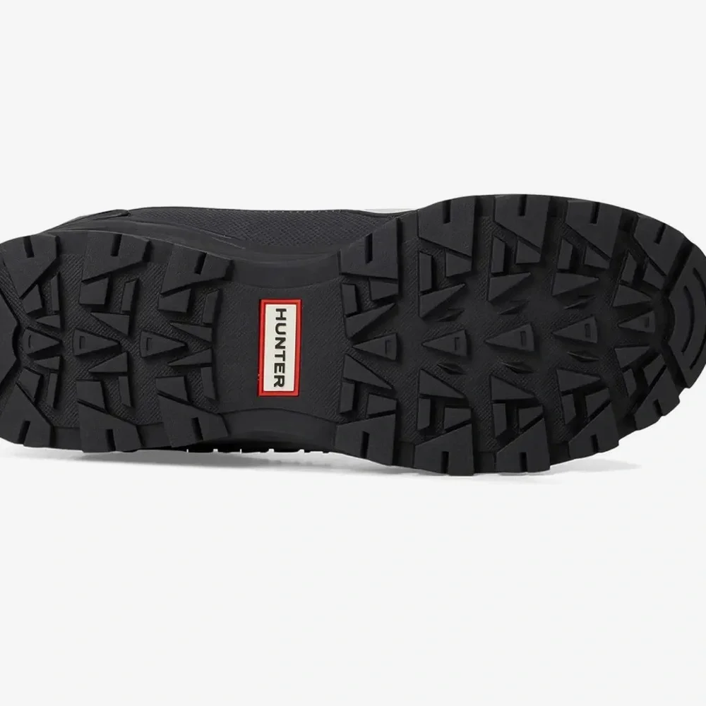 Hunter Cream and Black Trail Sneaker